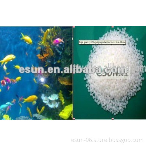 Water Purification Polymer Polycaprolactone for Green Aquarium